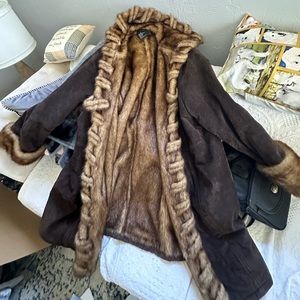 Dennis Basso suede jacket
